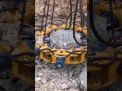 콘크리트 파일을 깨기 위한 완전 유압식 파일 절단 기계