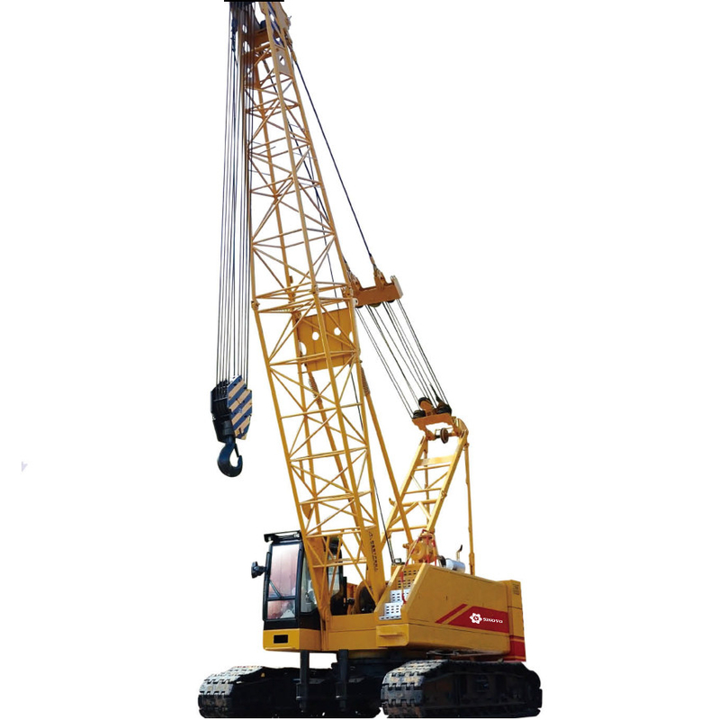 CQUY800 Hydraulic Crawler Crane 58m Boom 25 Ton