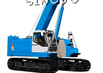 건조물의 지주, 1.79rpm 선회속도 3m 권양 범위를 위한 SQ250A 수력이 육안으로 보이지 않는 크롤러 크레인